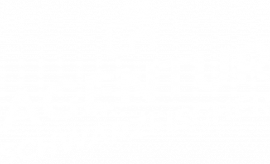 Agentur Schwarzfischer Logo 2 weiß
